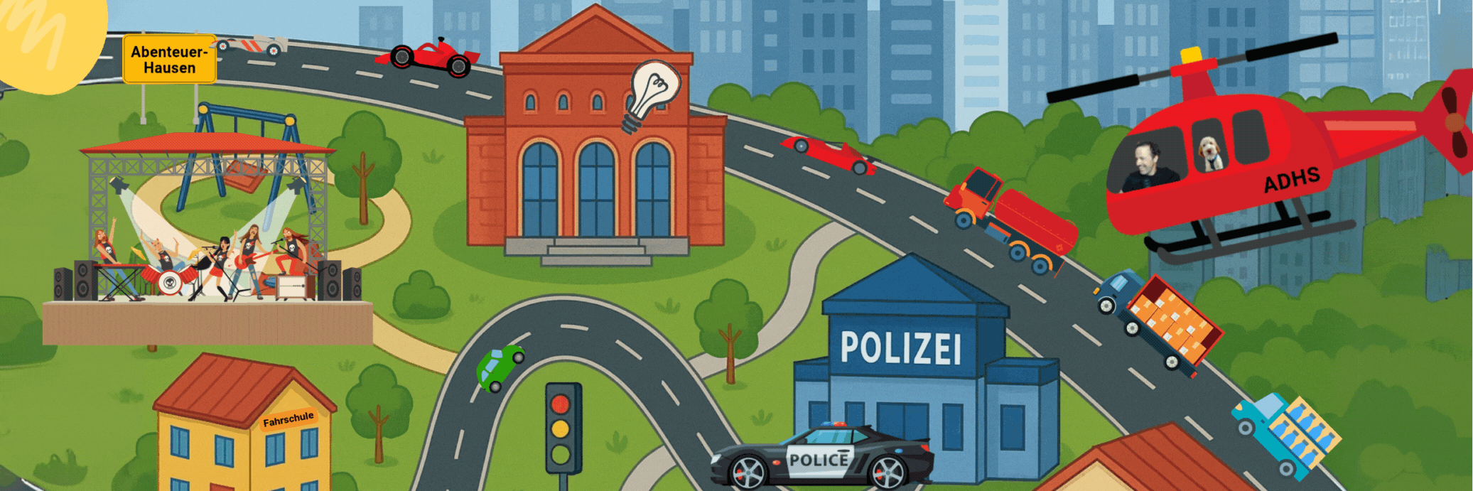 banner kinder kurs gute freunde