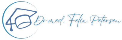 logo dr petersen webseite blau