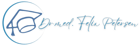 logo dr petersen webseite blau