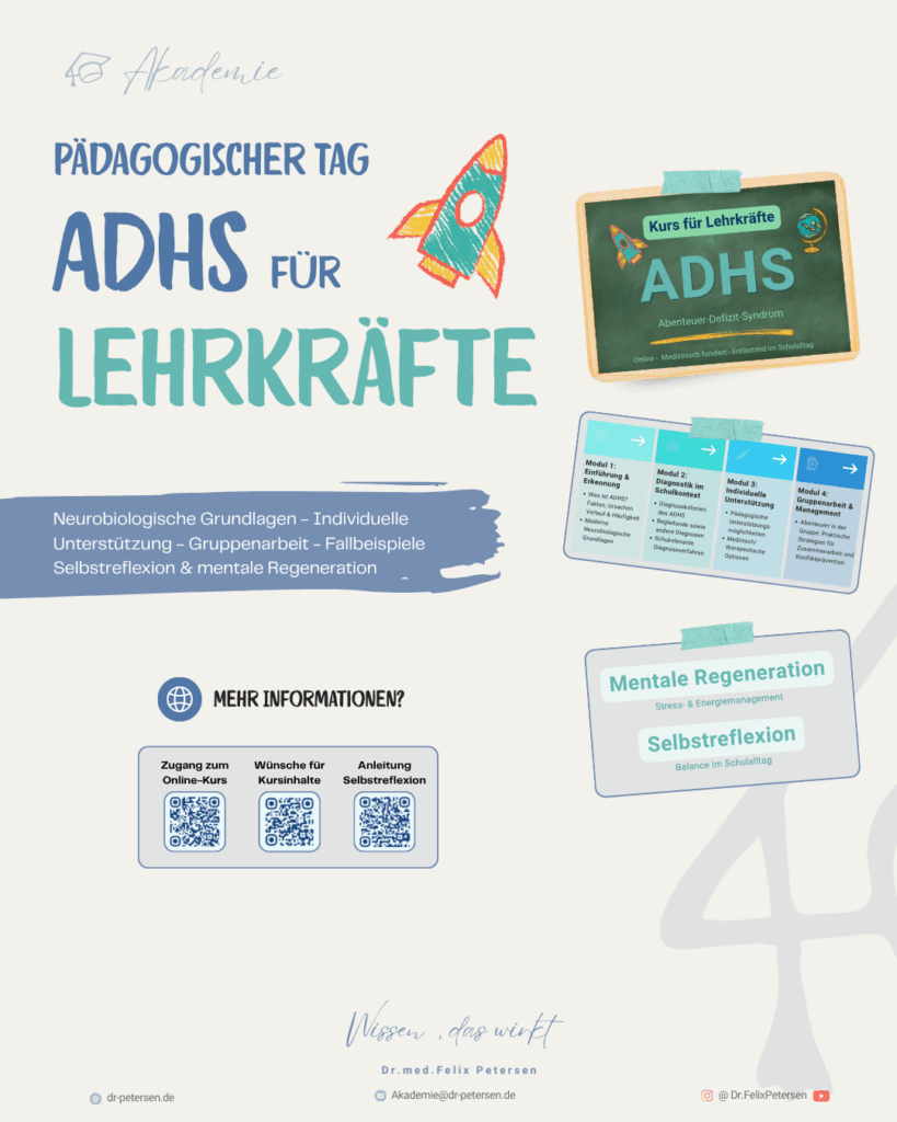 lehrerkurs pädagogischer tag poster handout